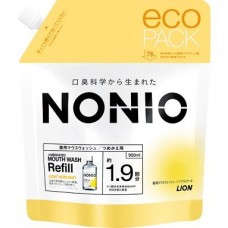 獅王 - NONIO 無口氣漱口水 無酒精 補充裝 950ml 淡雅草本薄荷   163-1052 4903301332626
